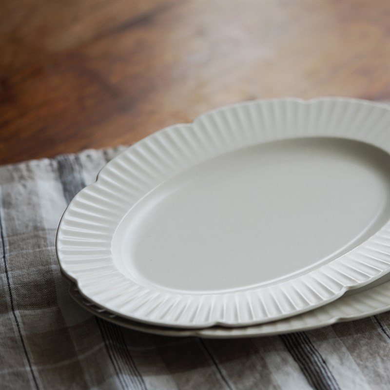 曼叙沙拉盘子景德镇陶瓷碗家用早餐摆盘餐具一人食简约大号汤盆碗