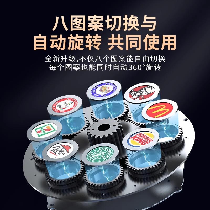 八图换图广告投影灯店铺地面门头招牌文字定制logo户外防水射灯