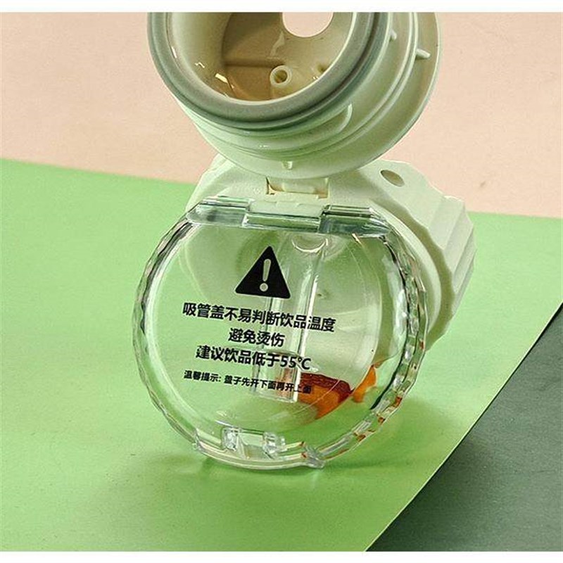 STAR+世大家儿童保温杯盖子 双饮水杯内盖吸管嘴盖子杯盖配件通用图片