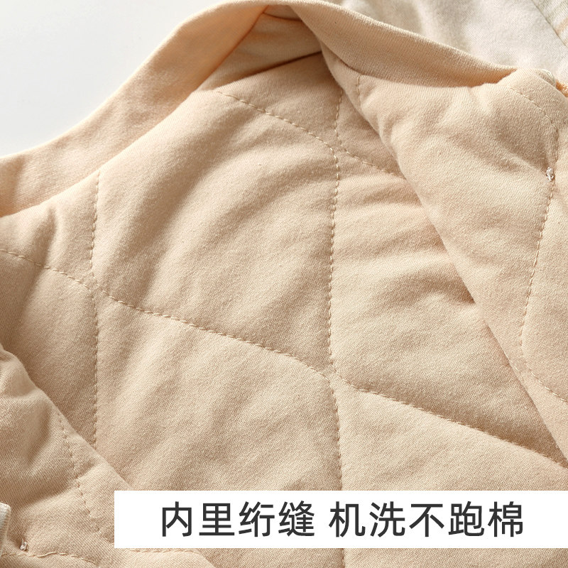 宝宝睡袋婴儿秋冬款加厚防踢被彩棉儿童分腿睡袋春秋薄棉四季通用