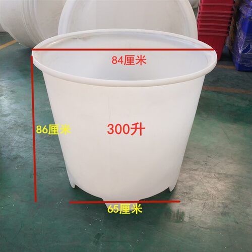 批发加厚牛筋塑料叉车桶带盖大水桶酿酒发酵桶储水洗澡桶腌菜大号