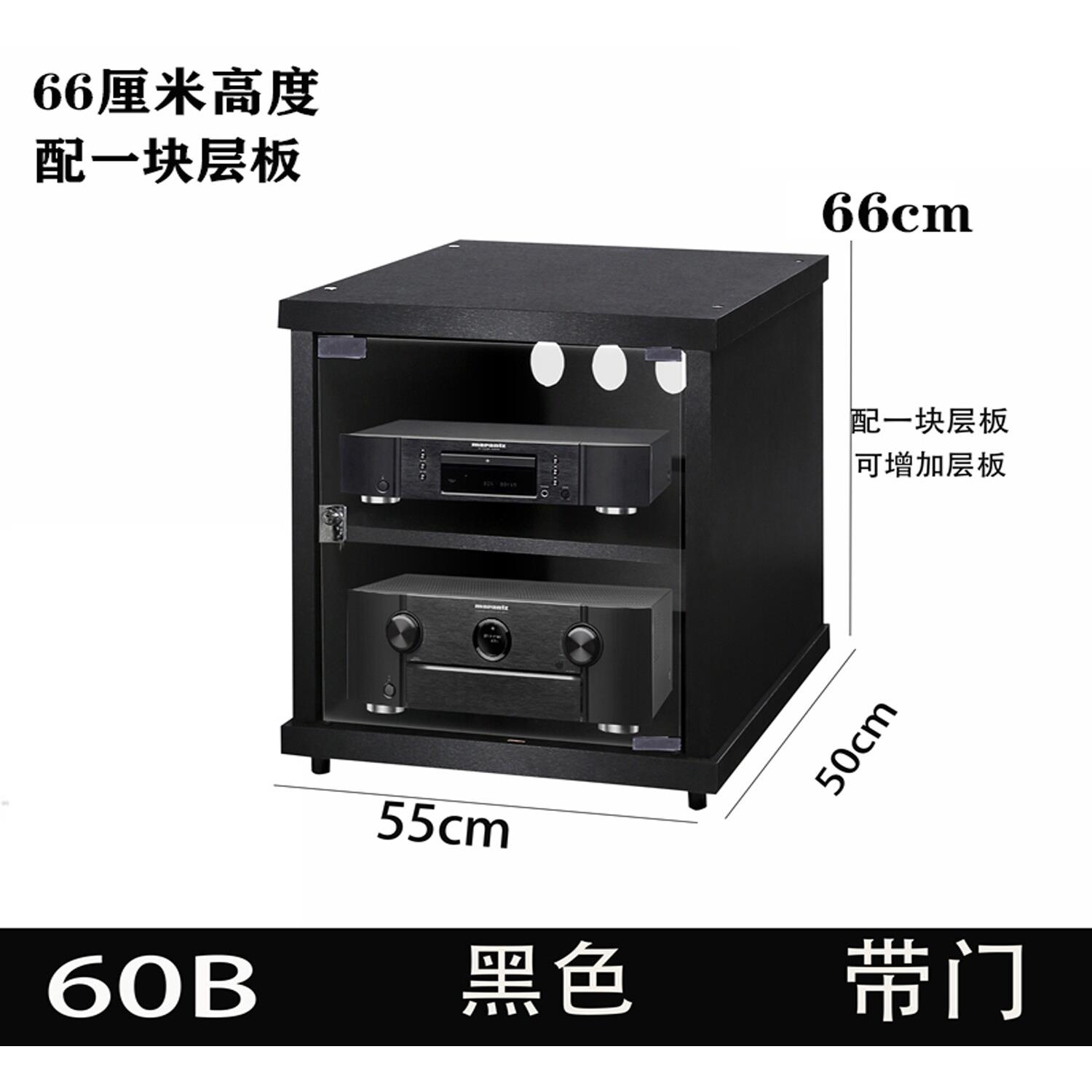 功放机柜二三四层机架包邮带玻璃门专业音响影院视听设备柜子