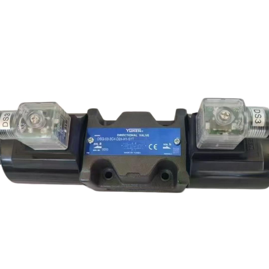 YUKEN日本油研电磁阀DSG-03-3C4-D24-N1换向阀液压元件全新现货