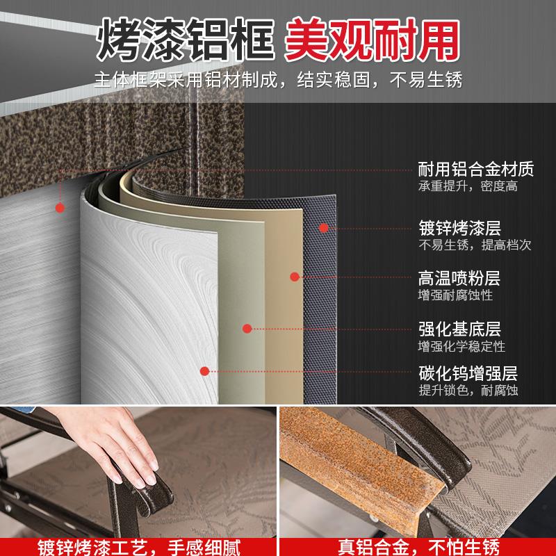 莫家户外庭院秋千四人动力摇椅四人休闲室外特斯林露台动力摇摇椅