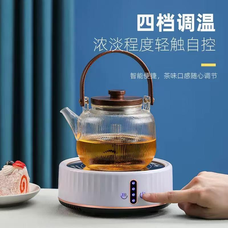电陶炉耐高温玻璃蒸煮茶壶家用电热烧水炉小型煮茶器套装功夫茶具