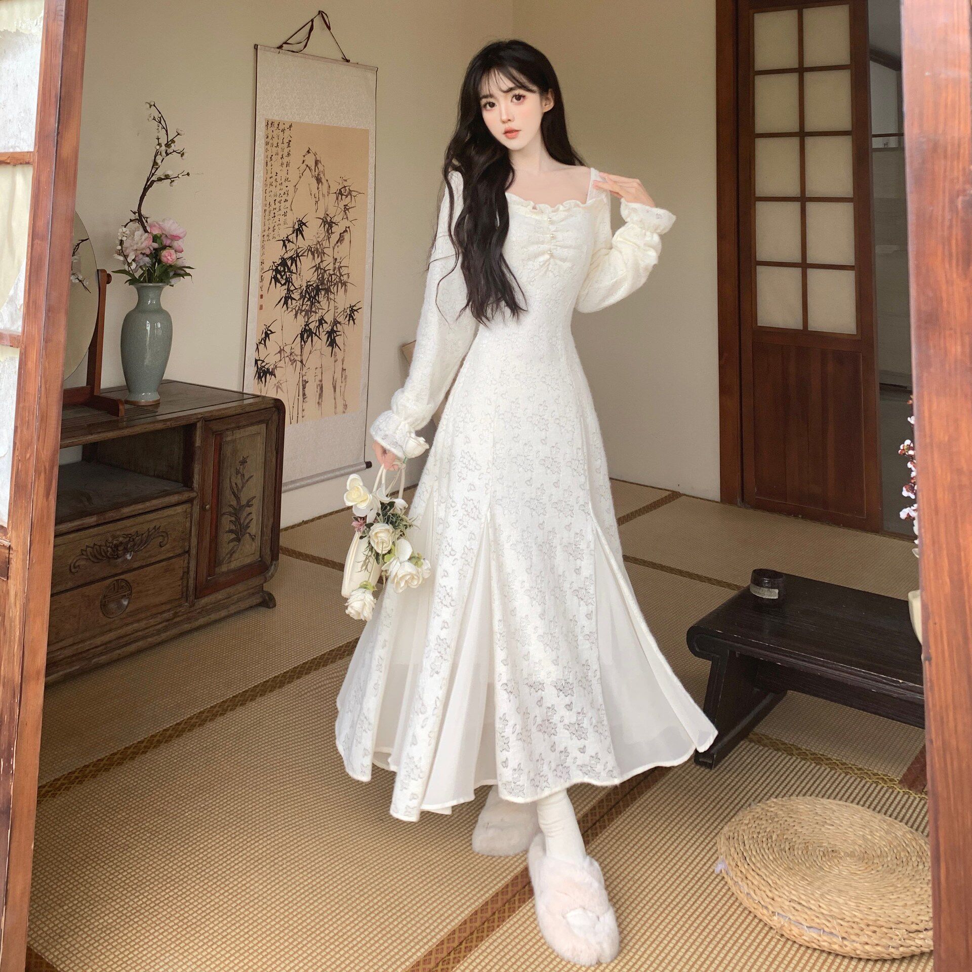 2025秋装大码女装法式气