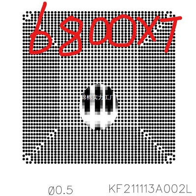 显卡BGA钢网RX470/6600/2080T