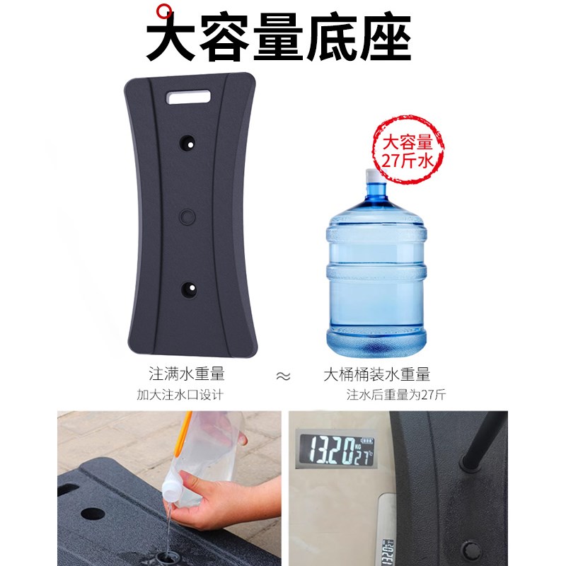 烧烤灯箱广告牌摆摊户外led充电发光夜宵招牌立式餐饮展示牌防风