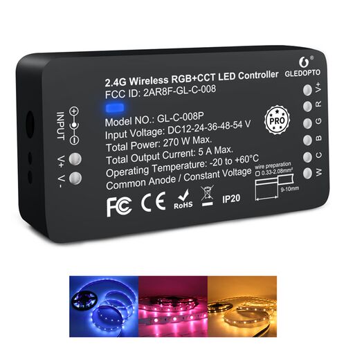 ZigBee3.0灯带 RF控制智能家居组网调光器灯带控制RGB+CCT