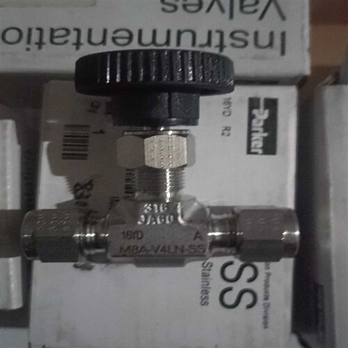 全新Parker M8A-V4LN-SS 针阀,8卡套针阀