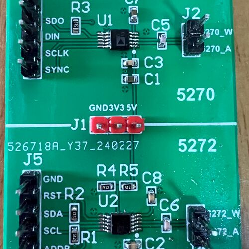 AD5270数字电位器 AD5272数字电位器模块 20K电位器 1024抽头