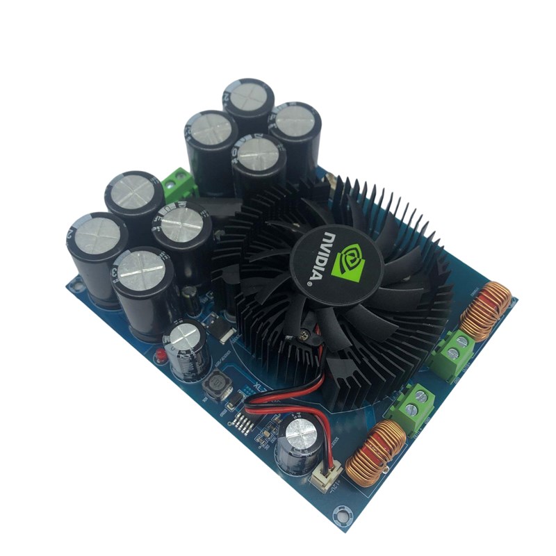TDA8954 210W +210Wy 2.0 D类 数字 功放板(风扇散热款)