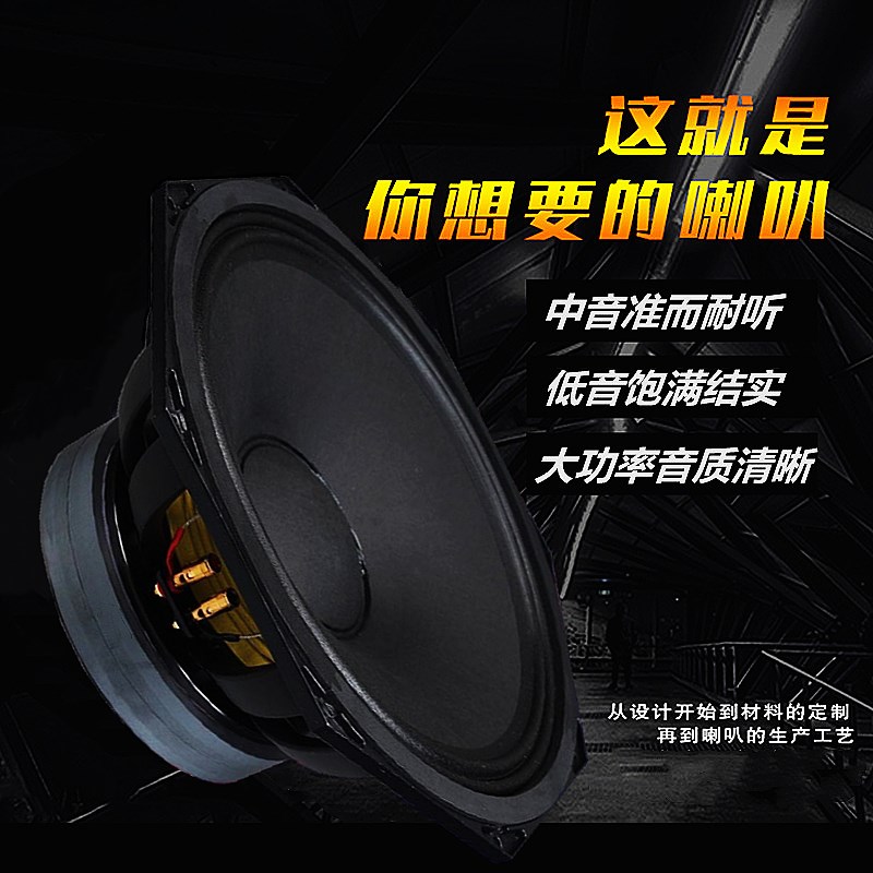 15寸460磁100芯喇叭户外舞台演出音箱中低音高保真大音量900W