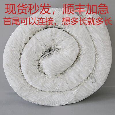 收吸油.绳拖吸油围油栏油污地面栏围12cm吸油拦截油吸水索7工业索