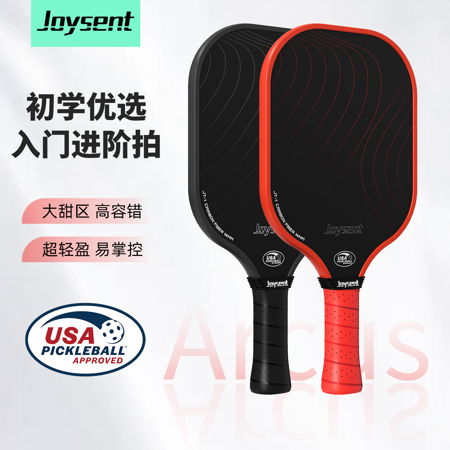 JOYSENT匹克球拍板碳纤维USAPA认证全套pickleball球拍入门级训练
