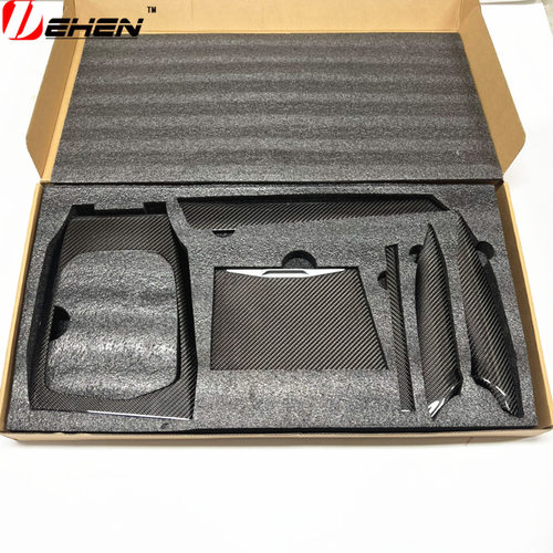 适用于宝马新3系4系M2 M3 M4 i3 i4 G42 M240i碳纤维中控面板替换