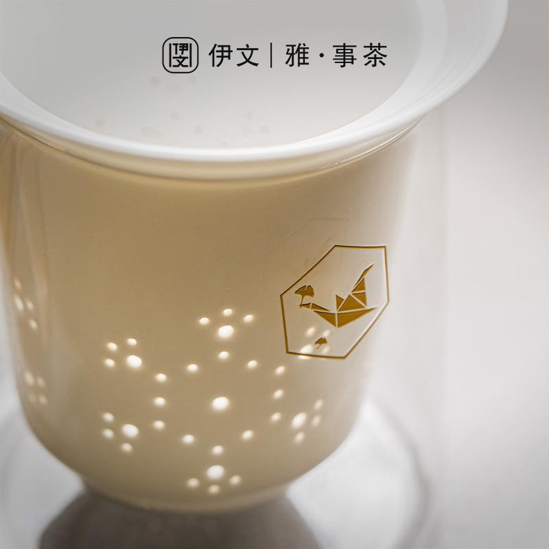 玻璃泡茶杯家用办公室水杯个人专用过滤杯子男女茶水分离杯茶杯
