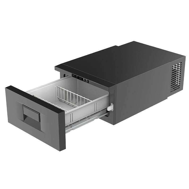 冰虎压缩机制冷车载冰箱冷冻冷藏12V24V大货车专用抽屉式小冰箱
