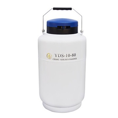 【CHART MVE】YDS-10-80胚胎低温保存罐/10L贮存液氮生物容器