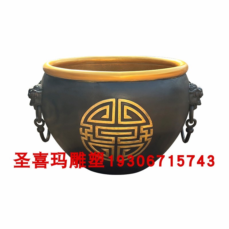 定制铜鼎纯铜四足鼎刻字司母戊鼎公司开业前厅落地中式摆件四方鼎