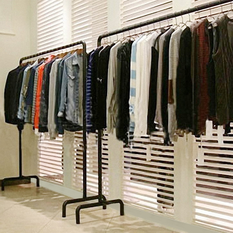 服装店展示架女装店铺上墙挂衣架网红裤子陈列架专用童装婚纱货架