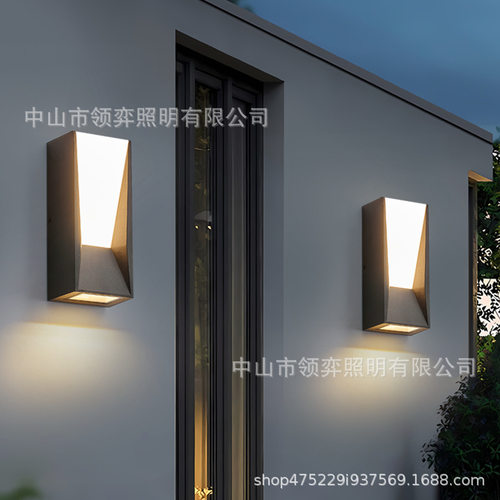 户外壁灯防水过道楼梯庭院门口室外led超亮防水灯阳台浴室墙壁灯