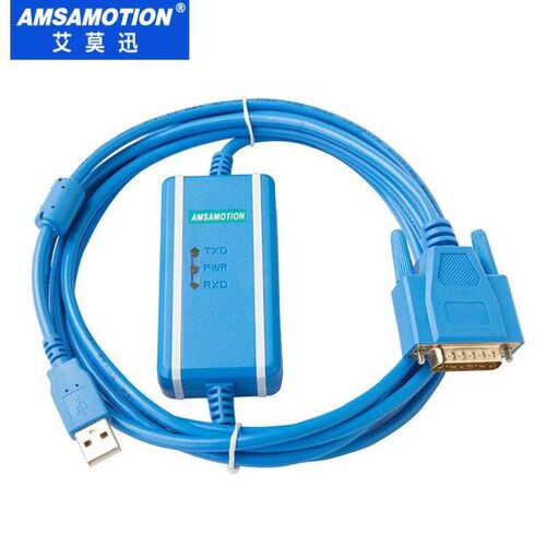 艾莫迅适用美国GE-70-90-30系列PLC编程电缆数据线下载线IC690USB