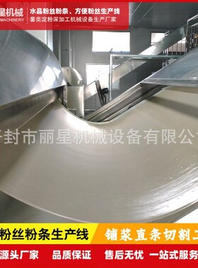 丽星红薯粉条加工机器不需要开粉粉丝粉条生产线水晶粉丝机