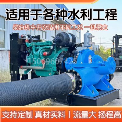 水泵/柴油机水泵/水泵机组/自吸泵/移动防汛泵车/排污泵/污水泵图片