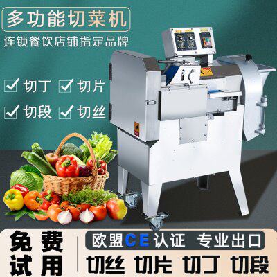 多功能切菜机商用土豆切片机全自动食堂萝卜姜切丝丁块段切菜神器
