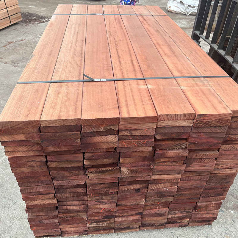 菠萝格防腐木地板户外阳台庭院地台实木花园露台柳桉木方巴劳木条