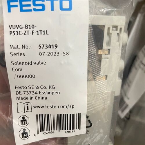 电磁阀VUVG-B10-P53C-ZT-F-1T1L 573