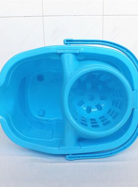 拖把桶加厚塑料加固带轮方形拧水桶挤水桶家用清洁脱水桶清洁用具