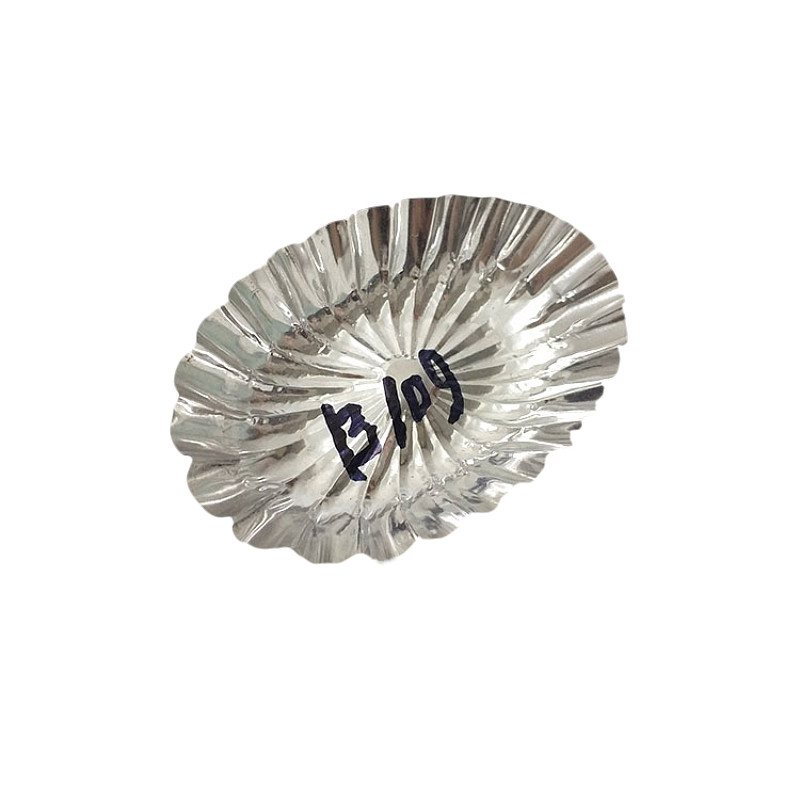 B109椭圆盏一次性锡纸盏蛋挞模铝箔点心底托烘焙蛋糕模具10000个