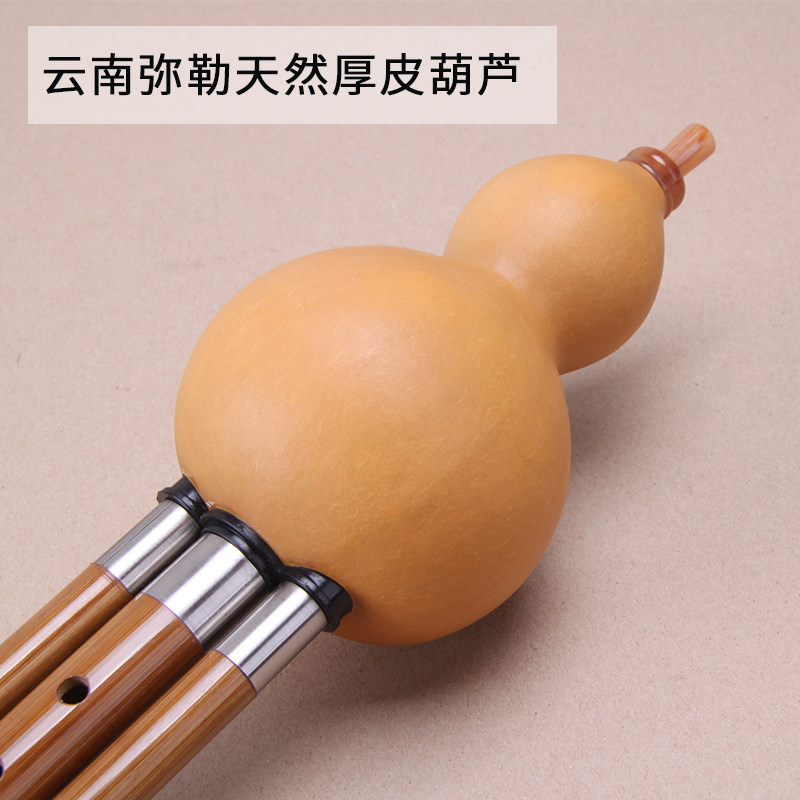 傣竹之韵苦竹专业演奏型葫芦丝c降b调dfg云南乐器成人初学演奏