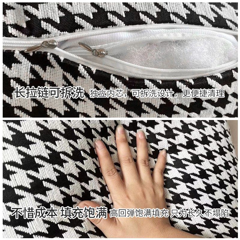 腰枕靠垫孕妇护腰雪尼尔面料小孩子抱枕可拆洗水洗不变形护腰靠垫