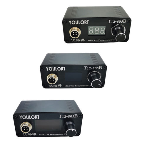 YOULORT T12电烙铁焊台小型控温器恒温内热式烙铁自动休眠705/805