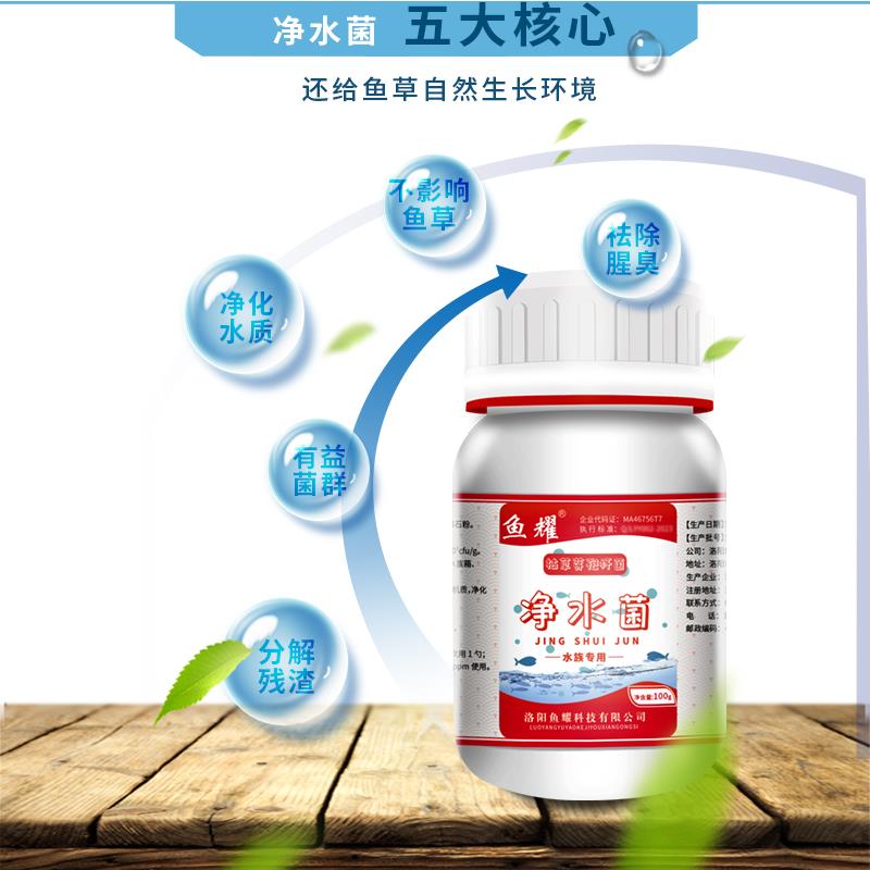 鱼耀净水菌鱼缸专用净水净化水质分解残饵粪便有机质多
