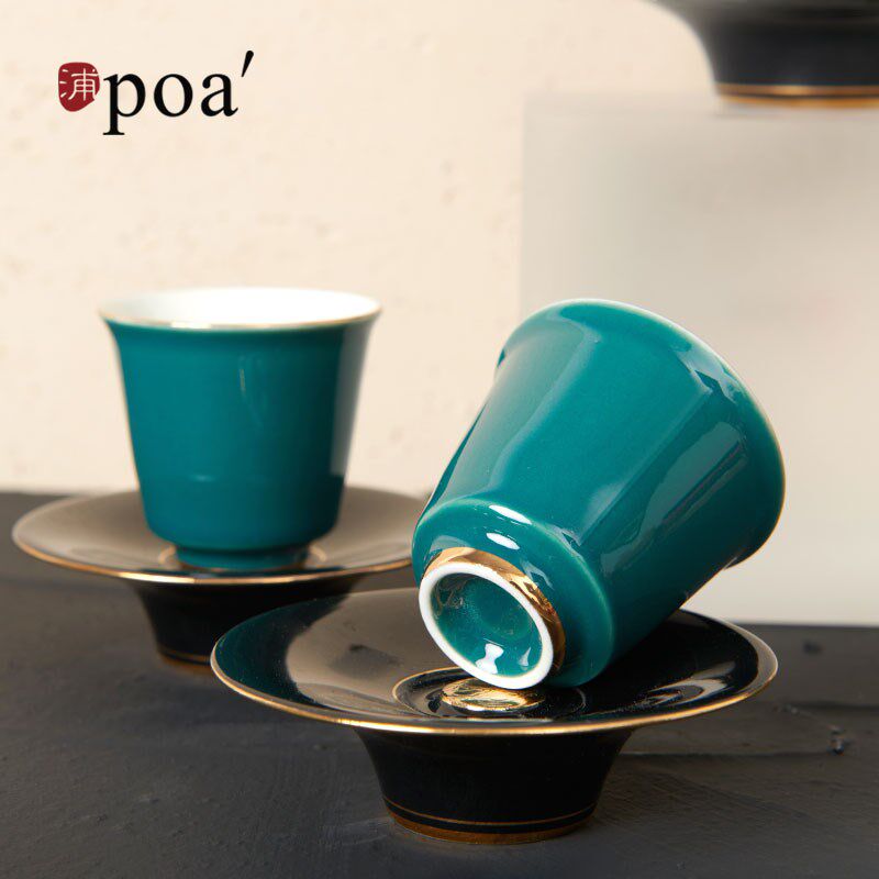浦poa中秋宫贺茶壶公道盖碗茶杯套组中式高档礼盒功夫茶具