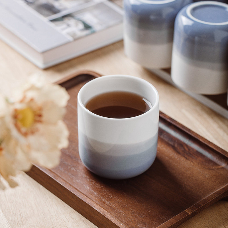 北欧轻奢陶瓷杯家用客厅水杯茶杯套装创意早餐牛奶杯咖啡杯凉水壶