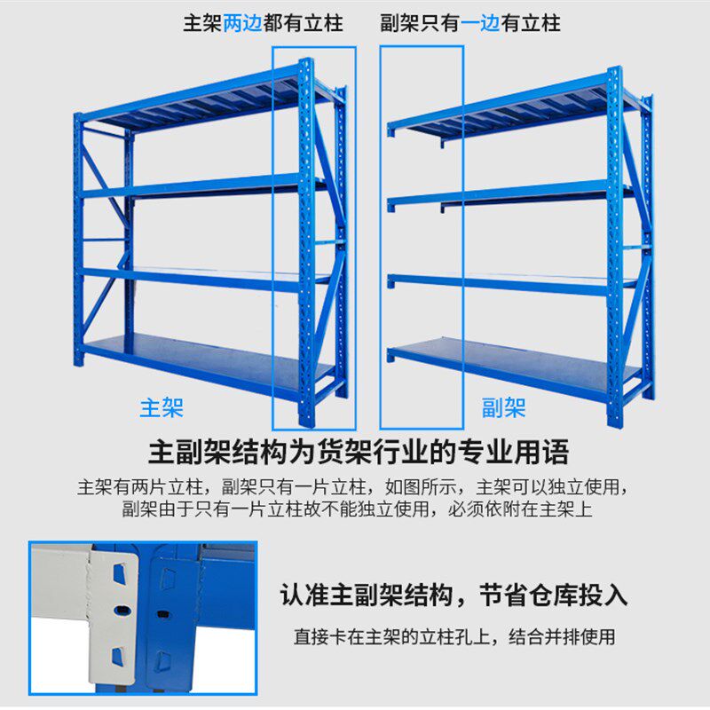 仓储货架湖北武汉厂家置物架服装仓库五金多功能自由组合金属货架