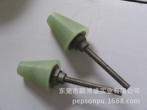 专业生产聚氨酯铁件包胶异形件滚筒研磨缸优力胶