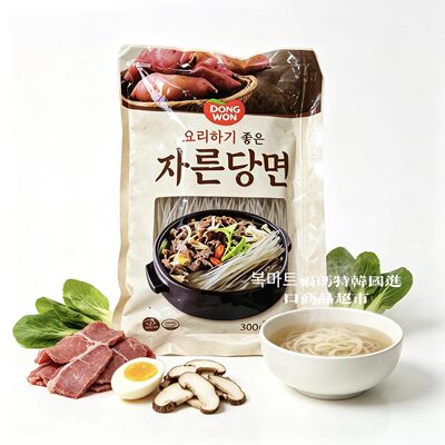 进口Dongwon韩式红薯杂菜粉条