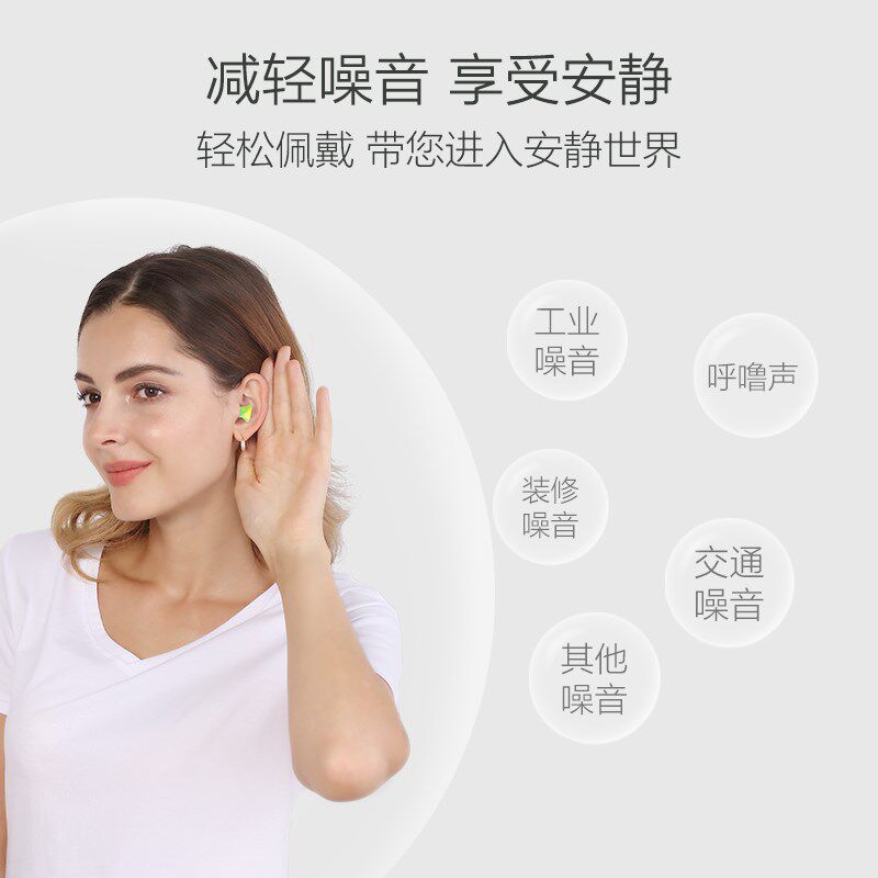 赏芯防噪音耳塞睡眠睡觉专用女士小号小耳道女塞耳朵超级隔音瓶装