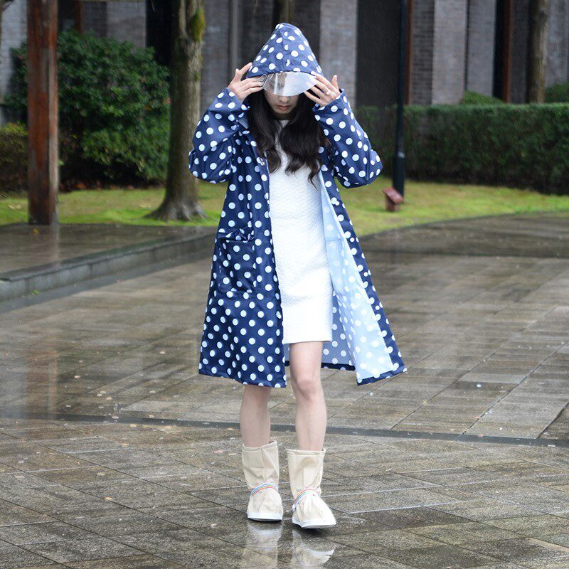 雨衣女成人徒步女式单人雨披防水防雨女款户外旅游时尚环保透气