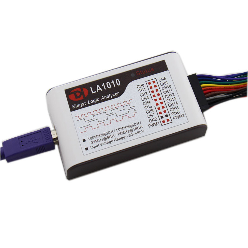 逻辑分析仪Kingst  LA1010 LA2016 LA5016 LA5032协议解析I2C SPI