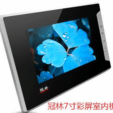 冠林彩色室内机AH1-D7/AH3-D7A可视对讲AH3-D4A门铃AH1-D4送配件