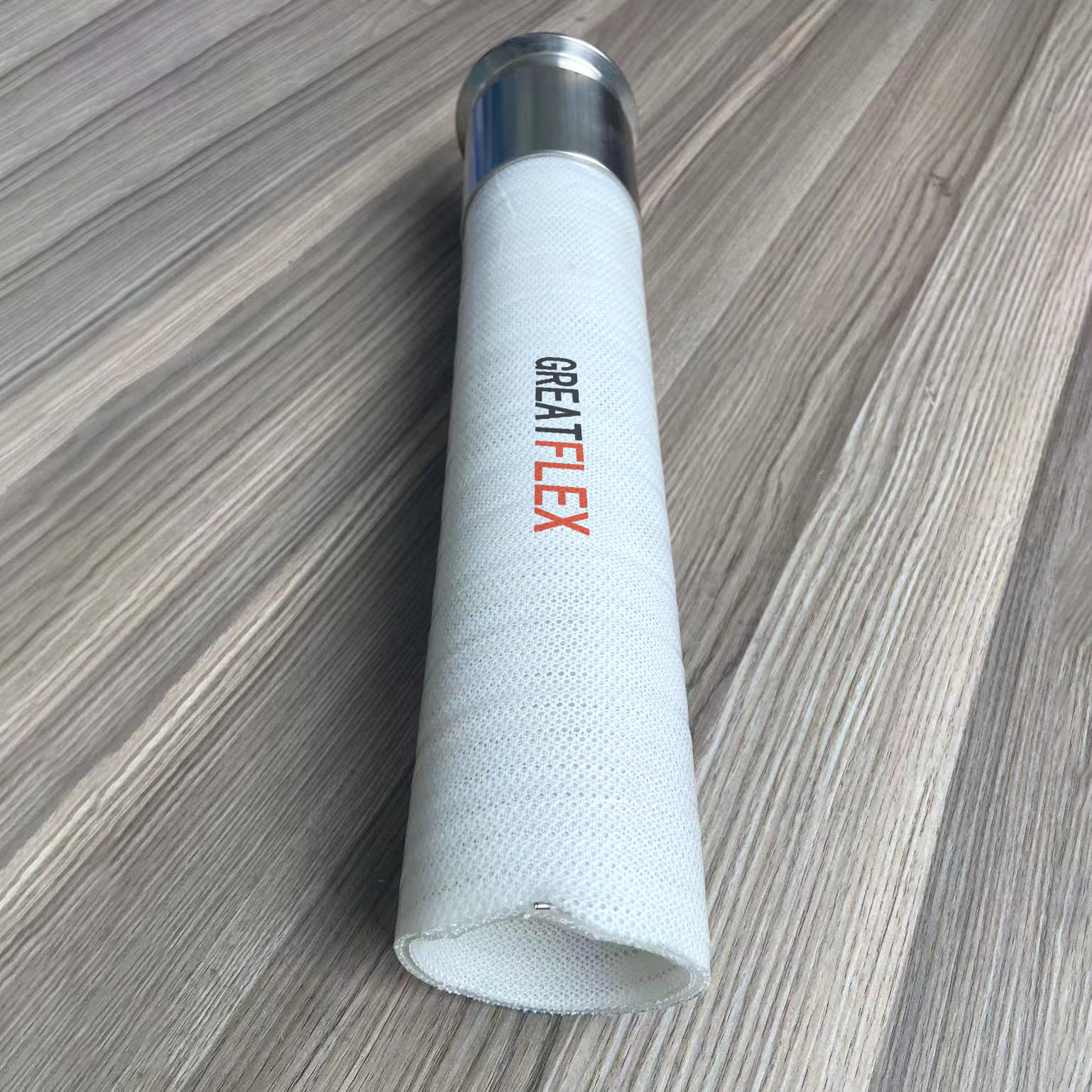 格雷特白色耐高温灌装化编织制药级夹布卡盘工厂FP30图片