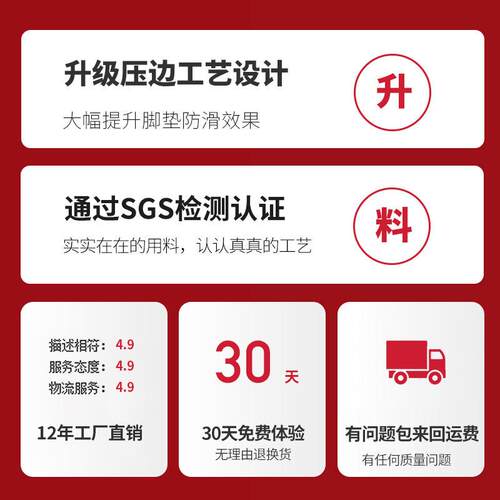 适用奔驰GLA200 E260 C180 GLC260 E300 GLB200 C200汽车丝圈脚垫