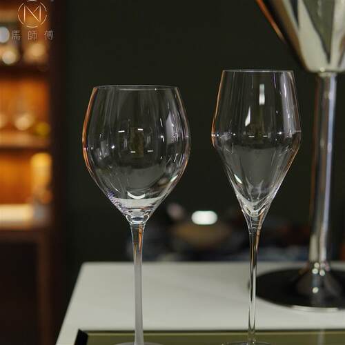 马师傅手工水晶玻璃红酒杯组含香槟杯白葡萄酒杯与冰酒桶配件